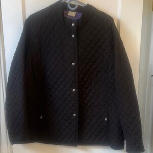 Quilted Black Jacket
